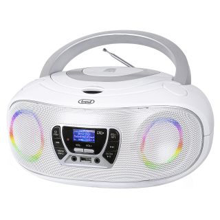 Trevi CMP 583 DAB Digitális 4 W DAB, DAB+, FM Fehér MP3-lejátszás Hordozható sztereó rendszer