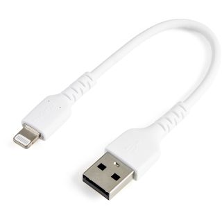 StarTech.com RUSBLTMM15CMW Fehér 0,15 M USB A Lightning Mobiltelefon kábel