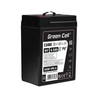 Green Cell AGM6V4-5AH-J UPS akkumulátor Zárt savas ólom (VRLA) 6 V 4,5 Ah
