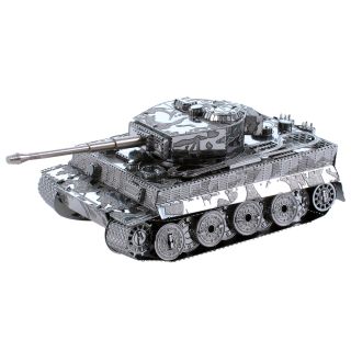 Metal Earth Tiger I Tank model Szerelőkészlet