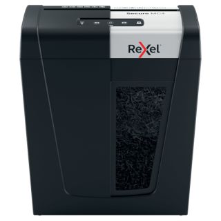 Rexel Secure MC4 iratmegsemmisítő Mikrovágású aprítás 55 dB Fekete, Ezüst