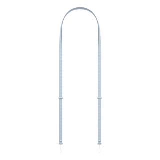 Apple Crossbody Strap, 108/208 cm, Újrahasznosított PET-fonal, Világoskék, Mobiltelefon-nyakpánt