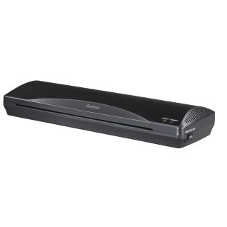 Hama 00050562 laminálógép Hideg/meleg laminátor 250 mm/min Fekete