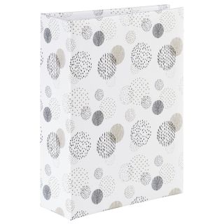 Hama Graphic Bézs, Fekete, Fehér 100 lapos 10 x 15 Fotóalbum, lapvédő