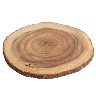 Zassenhaus 059083 konyhai vágódeszka Kör Fa