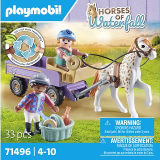 Playmobil Horses of Waterfall 71496 játékszett