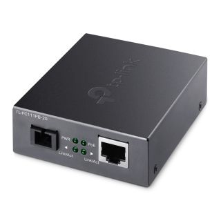 TP-Link TL-FC111PB-20 hálózati média konverter 100 Mbit/s Fekete