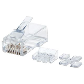 Intellinet 790666 huzalcsatlakozó RJ45 Átlátszó