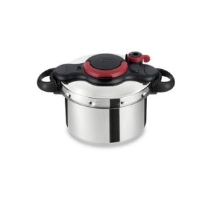 Tefal P4624967 kuktafazék 9 L Fekete, Rozsdamentes acél