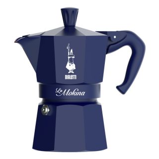 Bialetti 0005411 manuális kávéfőző Mokkafőző 0,04 L Kék