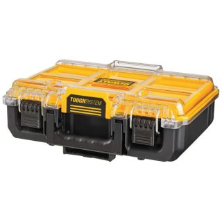 DeWALT ToughSystem 2.0 Fekete, Átlátszó, Sárga szerszámdoboz