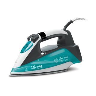 Polti Vaporella Quick & Slide QS220 Gőzölős vasaló Aluminium talp 2400 W Zöld, Fehér