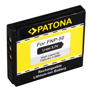 Patona PT1014 Fujifilm NP-50 fényképezőgép akkumulátor 750 mAh