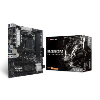 Biostar B450MX-S AMD B450 AM4 foglalat Micro ATX alaplap
