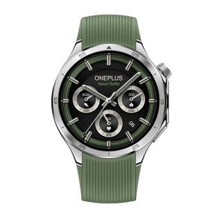 OnePlus Watch 3 46mm 3,81 cm (1.5") AMOLED Digitális 466 x 466 pixelek Érintőképernyő Ezüst Wi-Fi GPS (műhold)