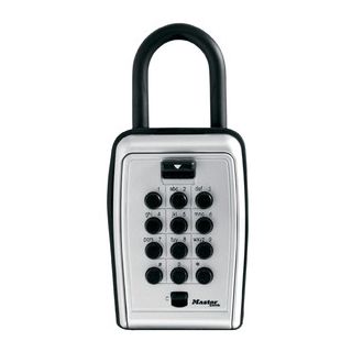 MASTER LOCK 5422EURD páncélszekrény Hordozható széf Fekete, Szürke