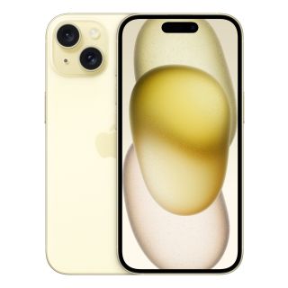 Apple iPhone 15, 15,5 cm (6.1"), 5G, DualSIM, 6/256GB, Sárga, Okostelefon