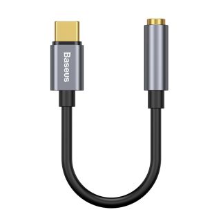 Baseus L54 Fekete, Szürke USB C 3.5mm Mobiltelefon kábel