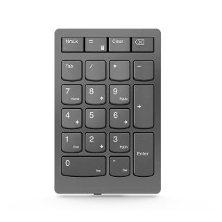 Lenovo Go Wireless numerikus billentyűzet Univerzális Bluetooth/USB/RF Wireless Szürke