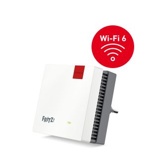 Repeater FRITZ! 1200 AX Hálózati jelismétlő 2400 Mbit/s Fehér