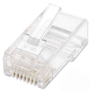 Intellinet 790055 huzalcsatlakozó RJ-45 Átlátszó