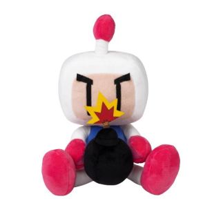 Jazwares plüss figura Bomberman bombával 35 cm-es