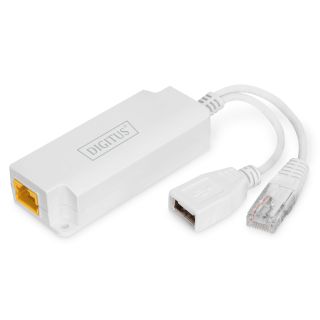Digitus DN-95208 hálózati elosztó Ethernet-áramellátás (PoE) Fehér