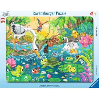 Ravensburger L'été à l'étang Kirakós játék 30 db Rajzfilmek