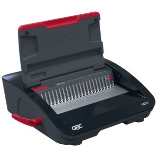 GBC 4410064 CombBind CB25E elektromos 25 lapos lyukasztású, 390 lapos műanyag spirálozógép