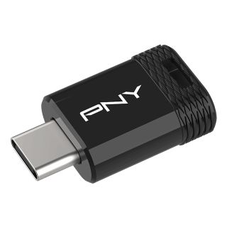 PNY Elite-X 128 GB USB C 3.2 Gen 1 (3.1 Gen 1) Fekete Pendrive