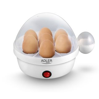 Adler AD4459 450W (7 tojáshoz) fehér elektromos tojásfőző
