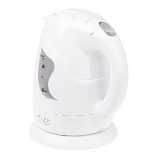Adler AD 08 w 1 l, 850 W fehér vízforraló