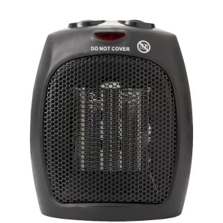 Adler AD 7702 1500W Hűvös/meleg levegős kerámia fekete fűtőventilátor