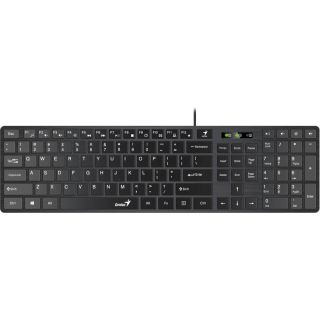 Genius SlimStar 126 HU fekete billentyűzet