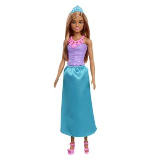 Mattel Barbie: Dreamtopia - Light Blue Dress Dark Skin Doll (HGR03)