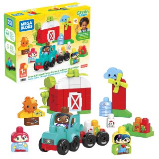 Fisher-Price Mega Bloks Green Town - Grow & Protect Farm (HDL07)