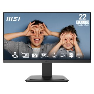 MSI PRO MP223 E2 54,5 cm (21.4") 1920 x 1080 px Full HD LED Fekete Monitor