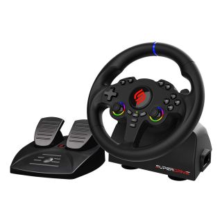 Subsonic Superdrive 220 RS-5, Playstation 5, Playstation 4, PC, USB, Fekete, Kormány szett