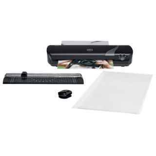 GBC Inspire+, A4, Hideg és meleg, 75-125 mikron, 25 cm/perc, Vágás funkció, Fekete, Laminálógép szett