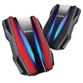Adata Durable HD770 2TB USB3 IP68 fekete/piros külső HDD