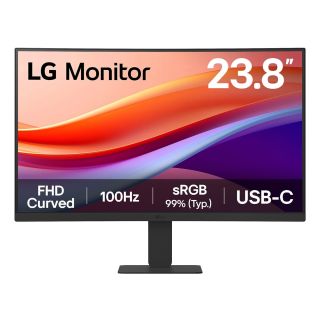LG 24U421A-B számítógép monitor 60,5 cm (23.8") 1920 x 1080 pixelek Full HD LED Fekete