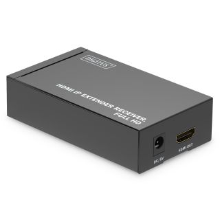 Digitus DS-55518 AV receiver Fekete jeltovábbító