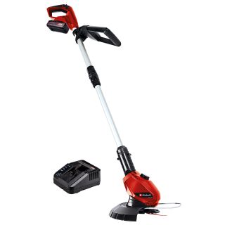 Einhell GE-CT 18 Li 1x 2.5Ah Akku-Rasentrimmer Akku Einstellbarer Holm 24 cm 0 W Akkumulátor Fekete, Vörös