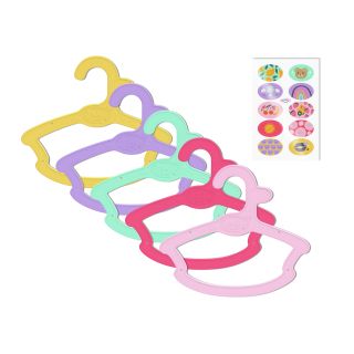 BABY born Hanger, 5 pack 43cm Vállfa játékbaba ruháknak
