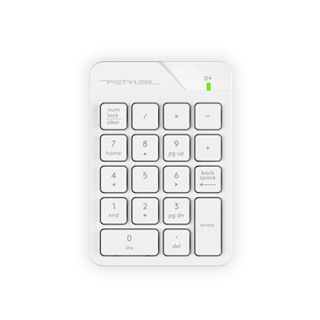 A4Tech Fstyler FGK21C numerikus billentyűzet Univerzális USB Fehér