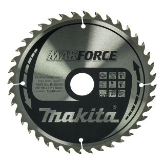 Makita MakForce 19 cm 1 db Körfűrészlap