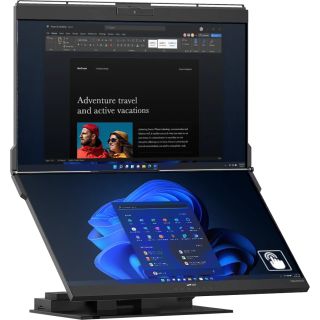 Mobile Pixels Geminos X monitor 61 cm (24") 2560 x 1440 pixel Quad HD Érintőképernyő Fekete