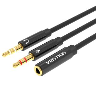 Vention BBTBY audio elosztó Fekete
