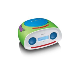 Lenco SCD-70 hordozható sztereó rendszer Analóg és digitális 2 W AM, DAB+, FM Többszínű MP3-lejátszás