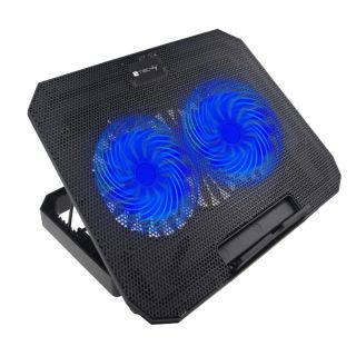 Techly ICOOL-CP11TY laptop állvány Fekete 43,2 cm (17")